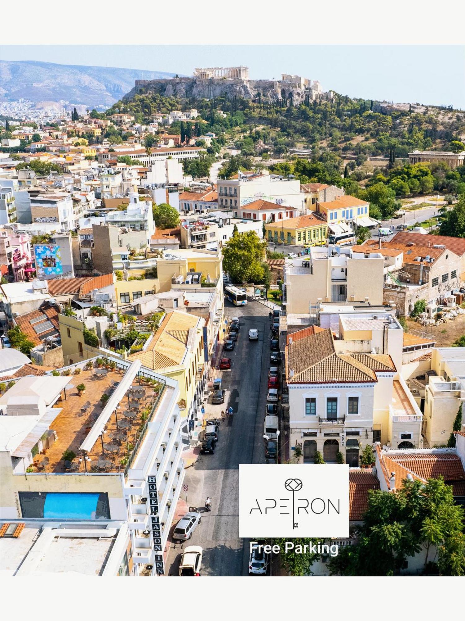 Apeiron Acropolis Suites Athen Exterior foto